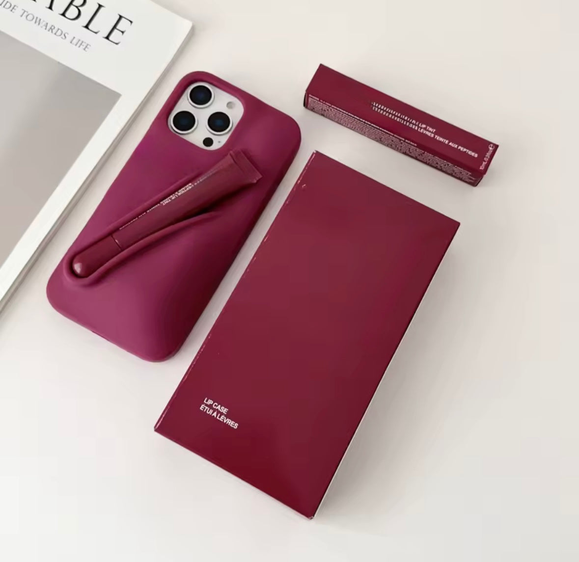 COVER CON GLOSS RASPBERRY