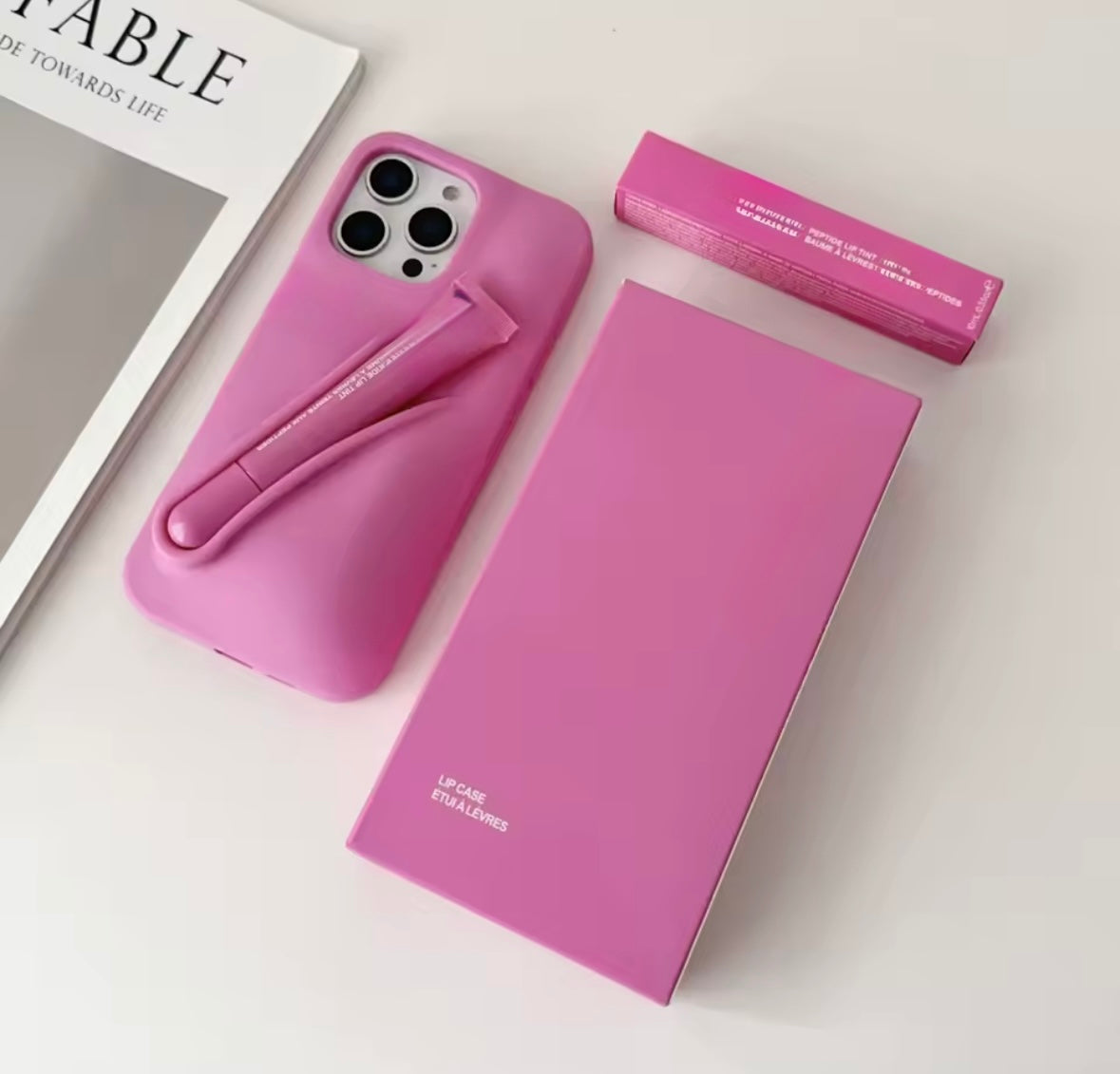 COVER CON GLOSS ROSE